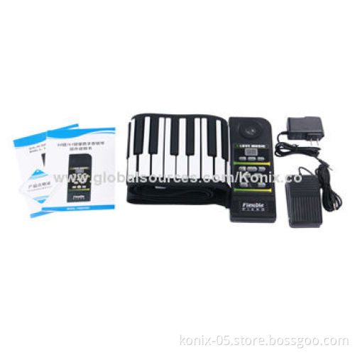 MiniRoll Up Electronic Piano Review 88 Keys with Silicone Keyboard from China